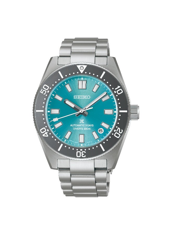 سيكو Prospex Limited Edition Heritage Diver’s Watch SPB545J1, 40 mm Ocean‑Blue Dial, Silver Stainless Steel Bracelet, 300 m WR - Image 2